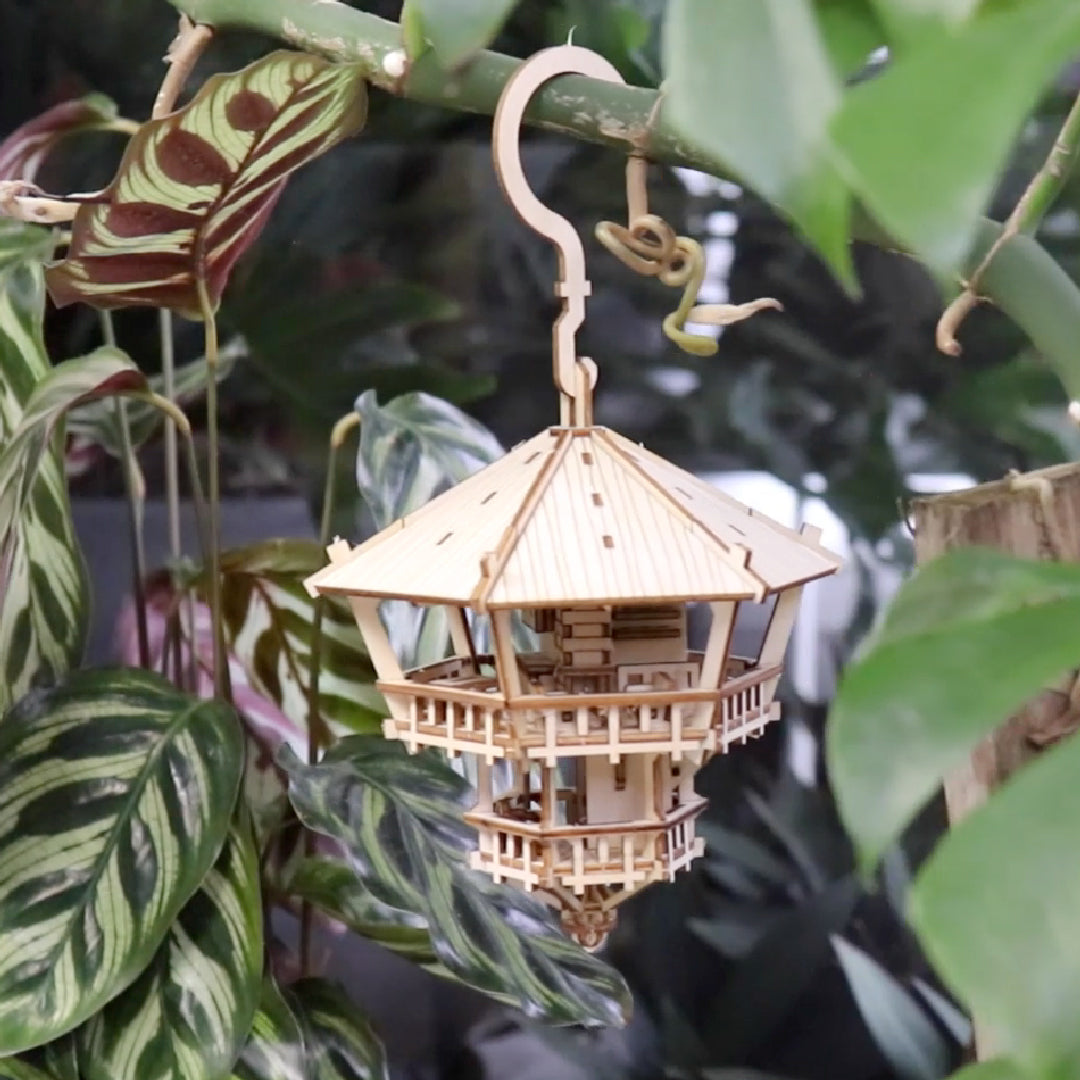 Treetop Hideaway - an enchanting DIY miniature treehouse kit