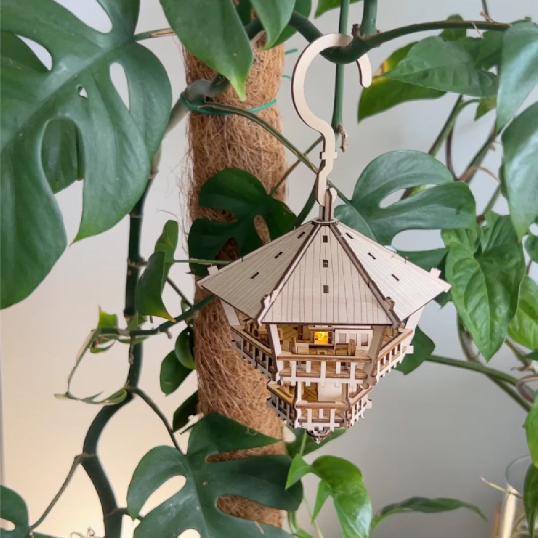 Treetop Hideaway - an enchanting DIY miniature treehouse kit