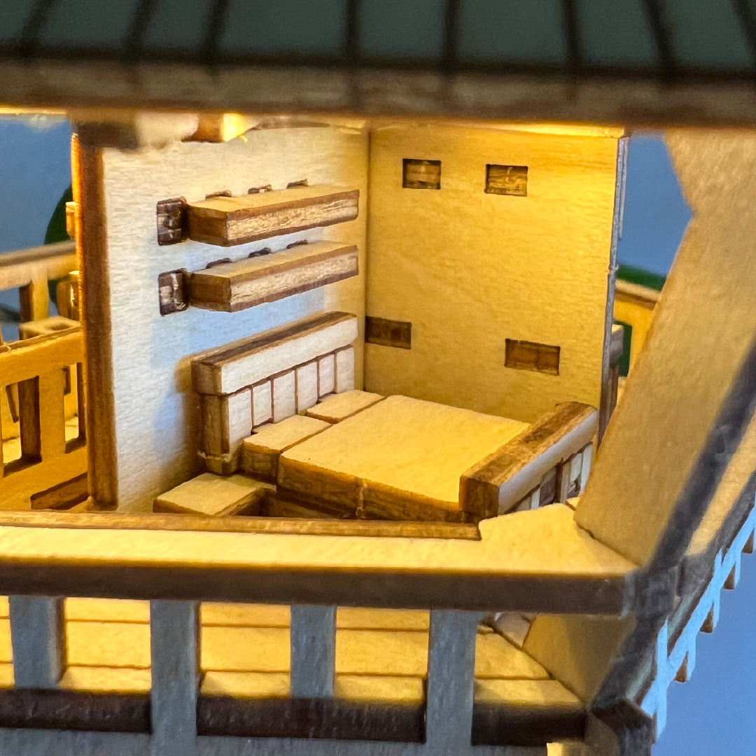 Treetop Hideaway - an enchanting DIY miniature treehouse kit