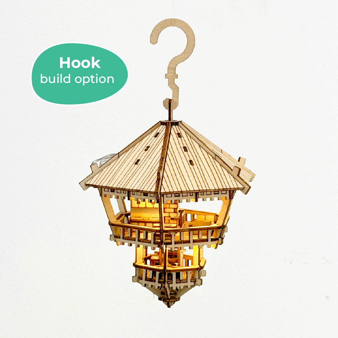 Treetop Hideaway - an enchanting DIY miniature treehouse kit