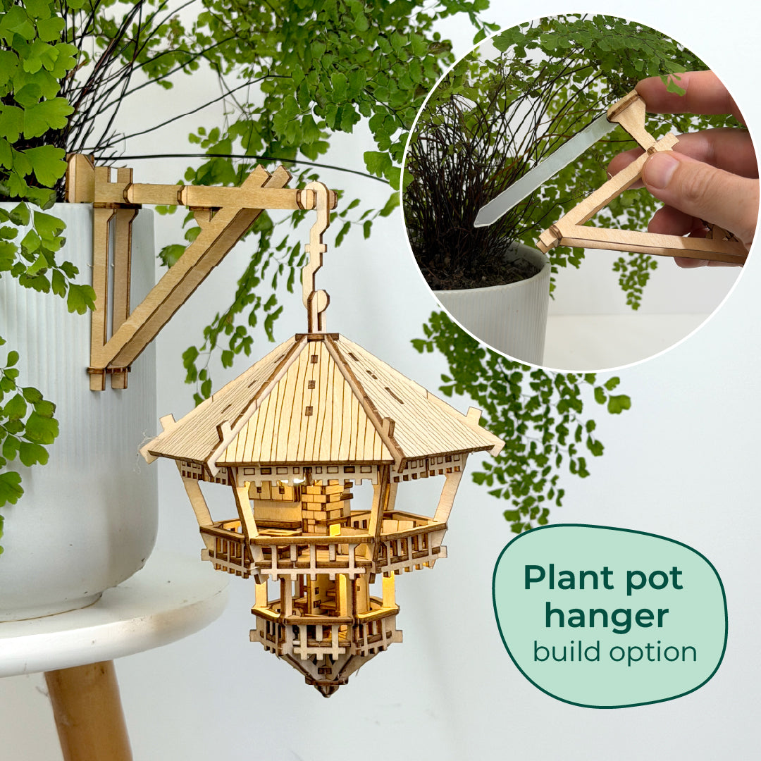 Treetop Hideaway - an enchanting DIY miniature treehouse kit