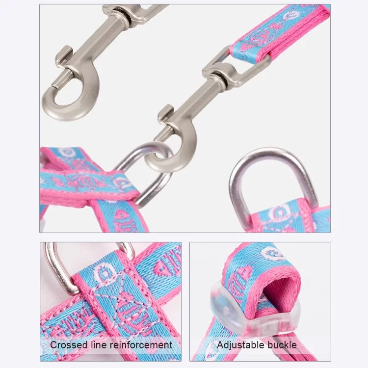 Conjunto de arnés y correa para gatos TrueLove - Se ajusta de forma segura/cómoda a la mayoría de los gatos de todos los tamaños TLH3912