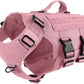 Tactical Dog Harness 6 Buckle No Pull MOLLE Vest Adjustable 3/4 Coverage