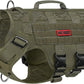 Tactical No-Pull Dog Harness – Mesh Military Vest with Handles for S -XL Dogs