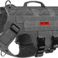 Tactical No-Pull Dog Harness – Mesh Military Vest with Handles for S -XL Dogs