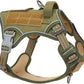Tactical No-Pull Dog Harness with Handle, Reflective Adjustable Training Vest