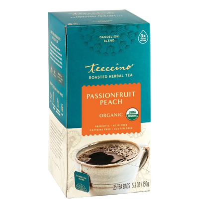 Dandelion Passionfruit Peach Herbal Tea