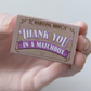 Matchbox Tiny Rose Bouquet