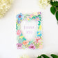 Thank you Flower Heart Lasercut Card