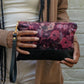 The Verbena Velvet Wristlet