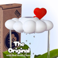 Original Dripping Rain Cloud with Red Heart Charm