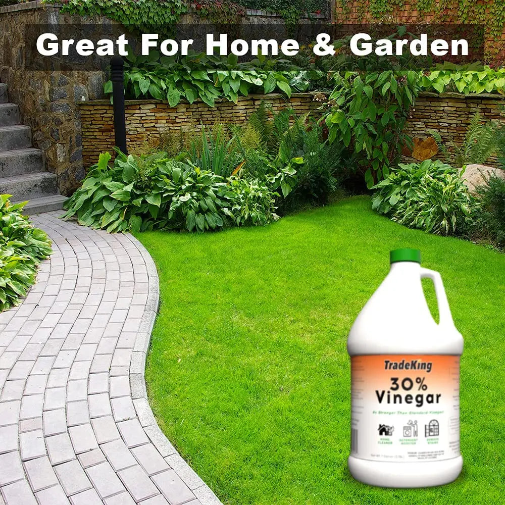 TradeKing 30% Vinegar The All Natural Alternative Home Cleaner 1 Gallon