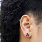 Tri Leaf Stud Earrings