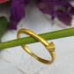 Triangle Stud Stacking Ring