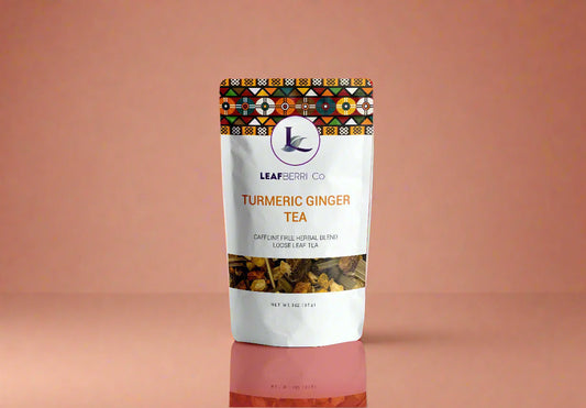 Turmeric Ginger Caffeine Free Loose Tea