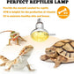 UVA UVB Reptile High Intensity Basking Heat Lamp Bulb 80W 125W 160W