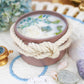 Unlabeled 4 oz Botanical Soy Wax Candles - Party Favors