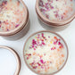 Unlabeled 4 oz Botanical Soy Wax Candles - Party Favors