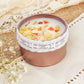 Unlabeled 4 oz Botanical Soy Wax Candles - Party Favors