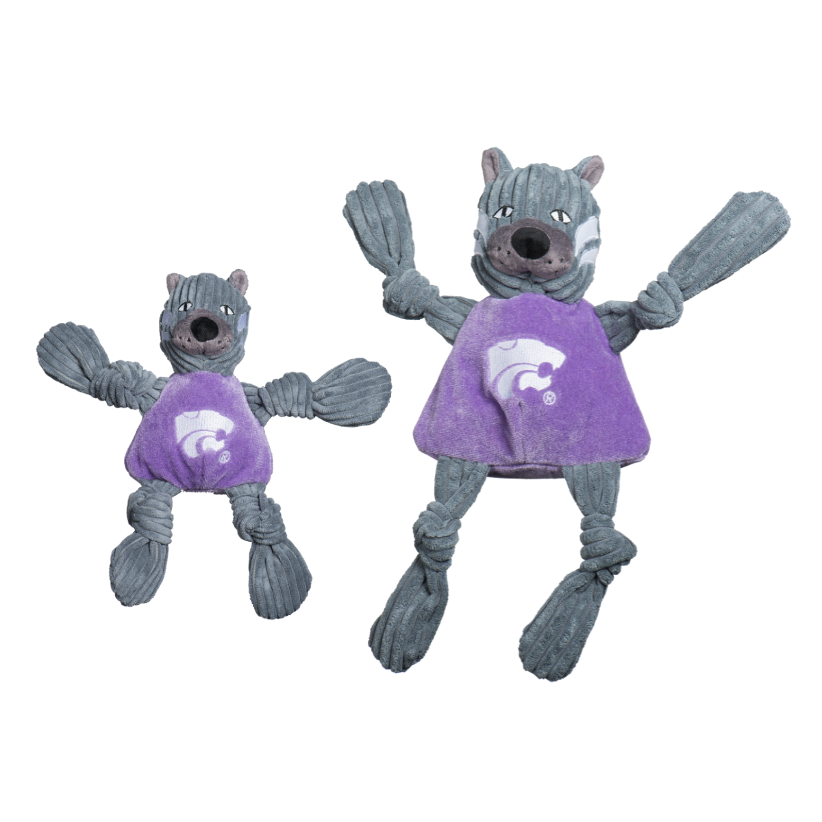 NCAA Kansas State University, Willie the Wildcat Knottie® Plush Dog Toy