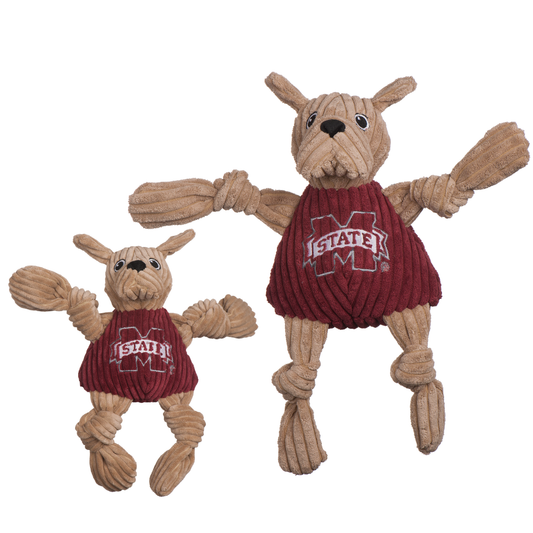 NCAA Mississippi State University, Bully the Bulldog Knottie® Plush Dog Toy