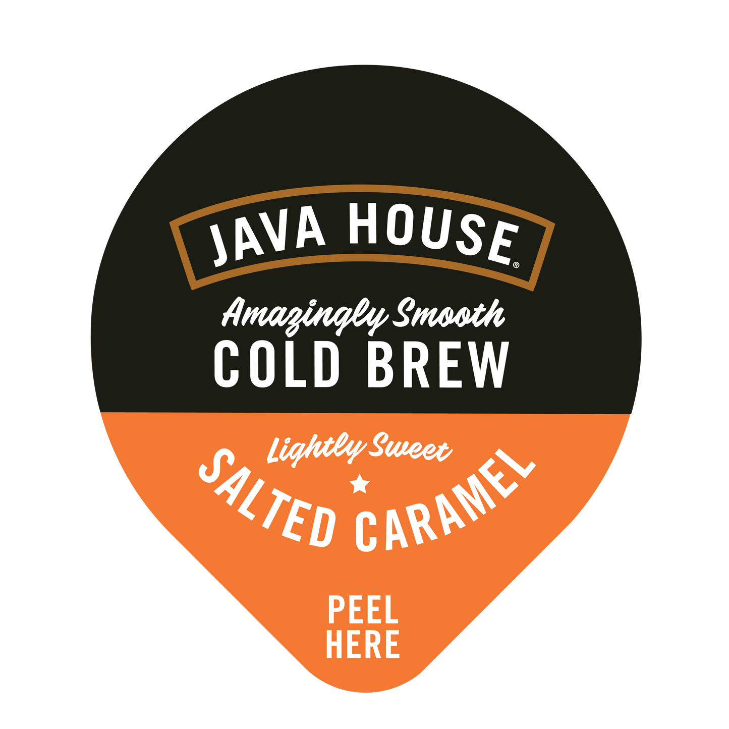 Cold Brew Coffee Pods - Salted Caramel - Lightly Sweet