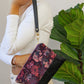 The Verbena Velvet Wristlet