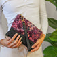 The Verbena Velvet Wristlet