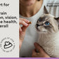 Senior Cat Vitamin Treats Taurine DHA Brain Vision Immune Support 30 Ct