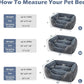Washable Orthopedic Dog Bed – Soft Calming Pet Sofa for Small to Large Dogs