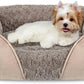 Washable Orthopedic Dog Bed – Soft Calming Pet Sofa for Small to Large Dogs
