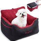 Washable Pet Car Seat Booster for Small Dogs & Cats, Oxford Fabric