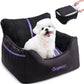 Washable Pet Car Seat Booster for Small Dogs & Cats, Oxford Fabric