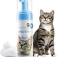Waterless Cat Shampoo Foam & Brush Kit No Rinse Hypoallergenic 5oz