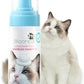Waterless Cat Shampoo Foam & Brush Kit No Rinse Hypoallergenic 5oz