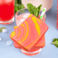 Watermelon Lemonade Handmade Natural Bar Soap Coconut & Olive Oil Soap