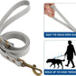 Waterproof Dog Collar & 4FT Leash Set Adjustable XS–XL with Poop Bag