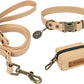 Waterproof Dog Collar & 4FT Leash Set Adjustable XS–XL with Poop Bag
