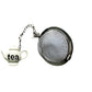 White Teapot Infuser Ball