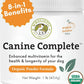 Wholistic Pet Organics Canine Complete 1lb Dog Multivitamin Powder 45 Scoops