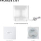 Wireless Cat Water Fountain 65oz 1.85L Ultra Quiet 25dB Detachable Pump Filters
