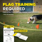 Wireless Dog Fence System No Dig Waterproof Rechargeable 3/4 Acre App