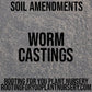 Worm Castings Soil Amendment