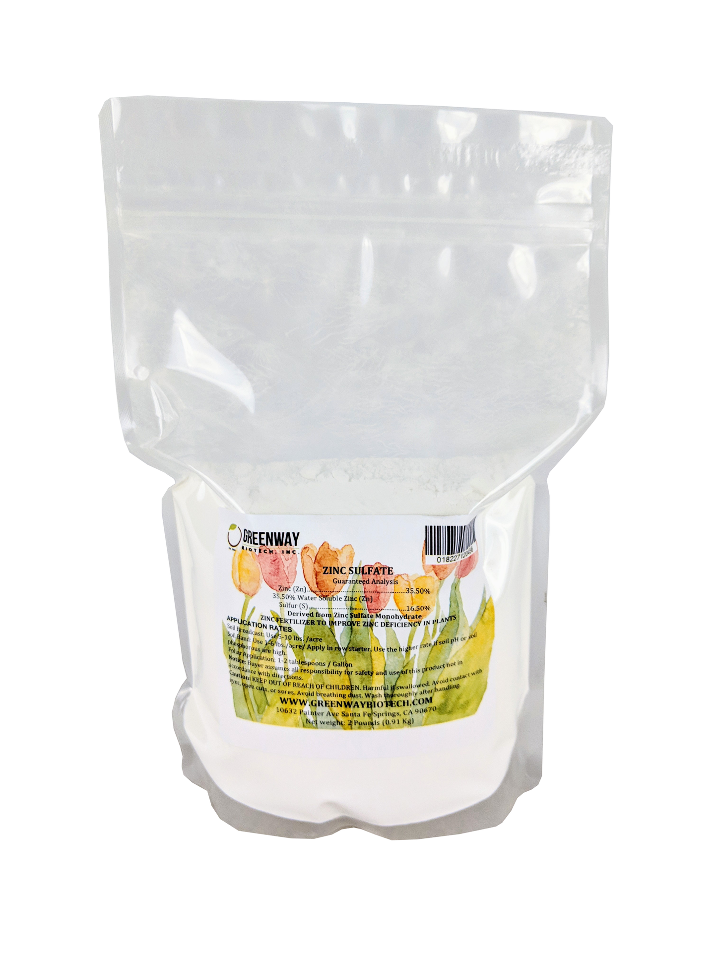 Zinc Sulfate - Concentrated zinc for pecans, citrus, and corn
