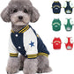 Warm Dog Varsity Jacket Heavyweight Fleece Pet Coat Small-4XL