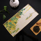 Deerskin Chinese Velvet Painted Zen Absorbent Tea Towel Cloth