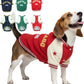 Warm Dog Varsity Jacket Heavyweight Fleece Pet Coat Small-4XL