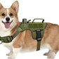 No Pull Tactical Dog Harness Heavy Duty Molle Vest for Medium to XLarge Dogs