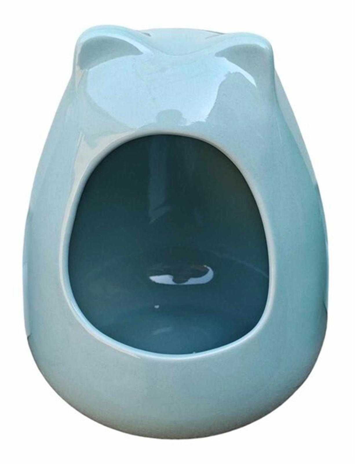 Ceramic Dust House  "Chilly House Original " by PNC - Large-(Lavender Blue)