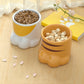 Cat Bowl Ceramic High Foot Protection Cervical Spine Large Caliber Basin